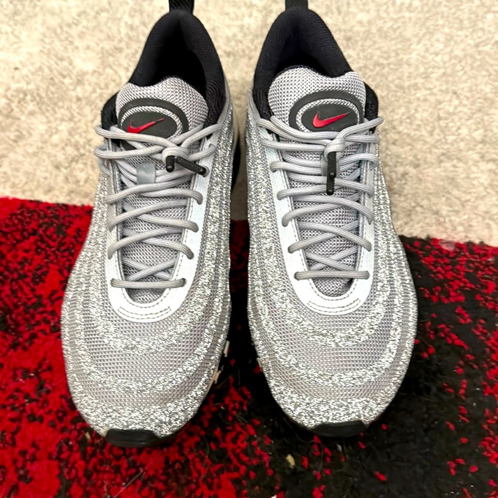 Air max 97 silver bullet swavaroski embezzled shoes authentic